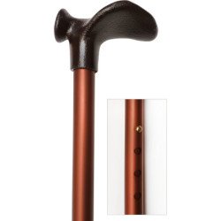 Canne télescopique de 76 à 99cm -  tube aluminium bronze -  - couleur Bronze