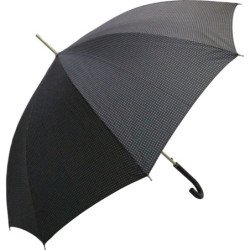 Long parapluie homme carbonsteel noir avec étoiles gris - couleur Noir