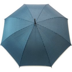 Long parapluie fiber flex graphics avec canne canne - couleur Bleu Canard