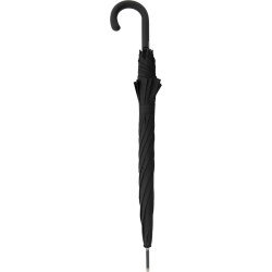 Long parapluie fiber flex big AC noir avec canne