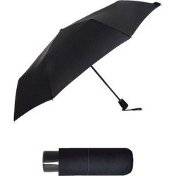 Mini parapluie fiber compact noir - couleur Noir