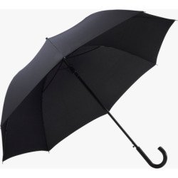 Doppler - Parapluie canne extra long Fiber Blackstar AC - noir