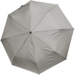 Petit parapluie carbonsteel uni avec petis pois blanc - couleur Beige