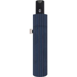 Petit parapluie homme carbonsteel magic lignés - couleur Marine