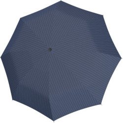 Petit parapluie homme carbonsteel magic lignés - couleur Marine
