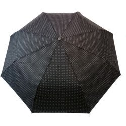 Petit parapluie homme carbonsteel magic ptis carrés - couleur Noir