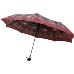 Petit parapluie MOTIF CACHEMIRE - couleur Marine