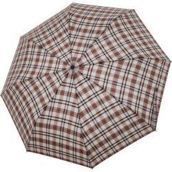 Petit parapluie carbonsteel magic karo - couleur Taupe