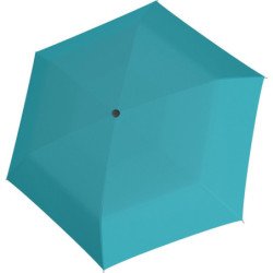 Petit parapluie carbonsteel slim uni - couleur Vert Turquoise