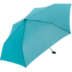 Petit parapluie carbonsteel slim uni - couleur Vert Turquoise