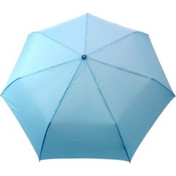 Petit parapluie fiber havanna Ac uni - couleur Vert Turquoise