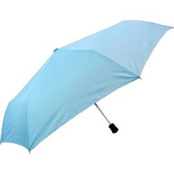 Petit parapluie fiber havanna Ac uni - couleur Vert Turquoise