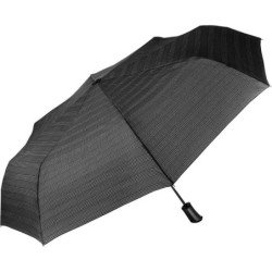 Petit parapluie fiber magic flipback pointillés - couleur Anthracite