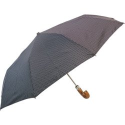 Petit parapluie fiber magic mini strong étoiles avec ca - couleur Noir