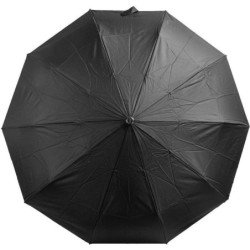 Petit parapluie fiber magic mini strong avec canne bois - couleur Noir