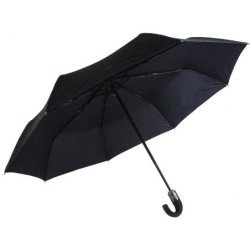 Petit parapluie fiber magic premium avec canne - couleur Noir