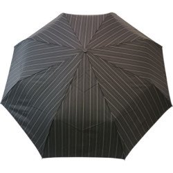Petit parapluie homme magic big comfort lignés - couleur Noir