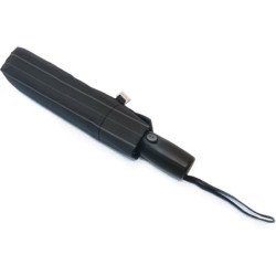 Petit parapluie homme magic big comfort lignés - couleur Noir