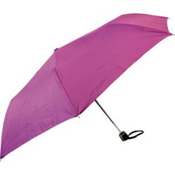 Petit parapluie mini fiber uni - couleur Fuschia