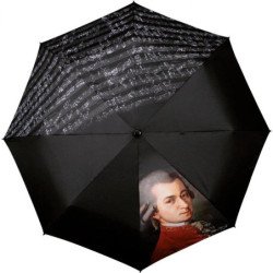 Petit parapluie mini light Mozart - couleur Noir