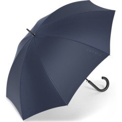 Long parapluie noir uni Esprit - couleur Marine