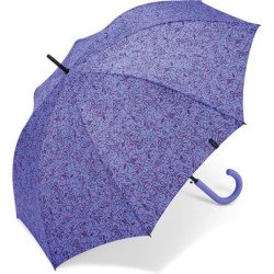 Long parapluie romance fleuri mauve Esprit - couleur Lavande