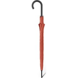 Long parapluie Esprit uni avec canne - couleur Orange