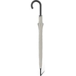 Long parapluie Esprit uni avec canne - couleur Gris