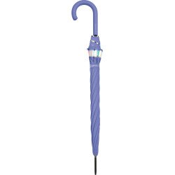 Long parapluie shiny border - couleur Mauve