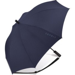 Long parapluie AC uni avec bandouillière - couleur Marine