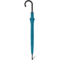 Esprit - Long parapluie uni turquoise avec canne
