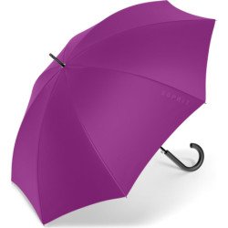 Esprit - Long parapluie uni violet avec canne