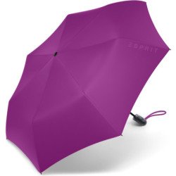 Le parapluie automatique compact mauve de la marque Esprit - couleur Fuschia