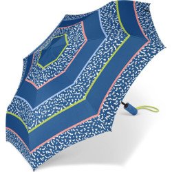 Esprit - Petit parapluie automatique Easymatic Light - Memphis stripe celestial