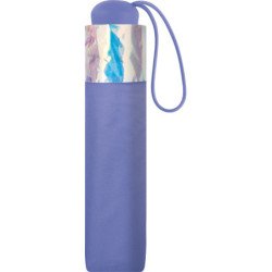 Petit parapluie shiny border - couleur Mauve