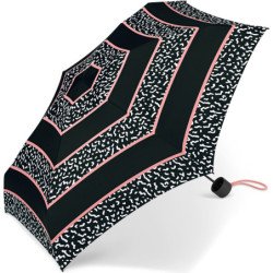 Esprit - Petit parapluie de poche Pepito - Memphis stripe noir