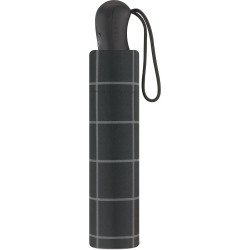 Petit parapluie homme gents easymaticà carreaux - couleur Noir