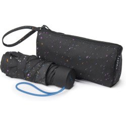 Esprit - Ultra mini parapluie dans sa pochette - noir imprimé étoiles