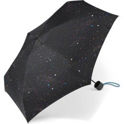 Esprit - Ultra mini parapluie dans sa pochette - noir imprimé étoiles