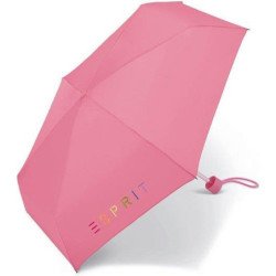 Petit parapluie colorful logo uni avec pochette - couleur Rose