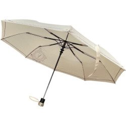 Moyen parapluie chic avec manche rond chic - couleur Beige