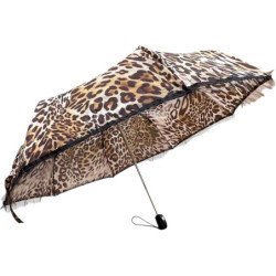 Moyen parapluie manche ergonomique - couleur Léopard