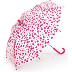 long parapluie enfant transparent et motifs - couleur Assortiment