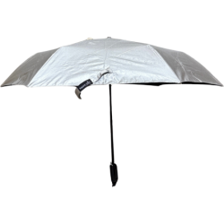 Happy Rain - Parapluie selfie stick argenté