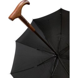 Long parapluie canne de marche Neyrat noir
