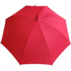 Long parapluie S.Oliver poignée canne automatique rouge