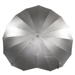Long parapluie un i en forme de cœur - couleur Gris