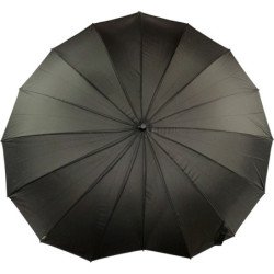 Long parapluie un i en forme de cœur - couleur Noir