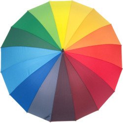 Le parapluie arc-en-ciel de Parfi une protection garantie - couleur Multicouleur