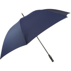 Long parapluie uni avec poignée droite - couleur Marine